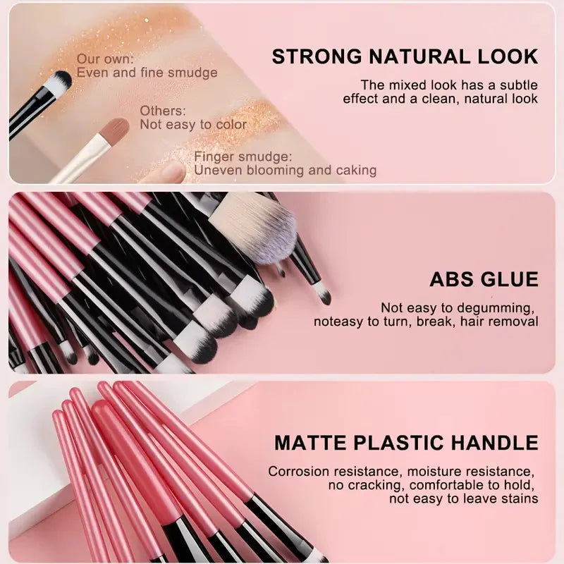 12/32pcs Makeup brush and sponge set Professional Makeup brush Set Beauty Blender Triangle Powder Puff Clean Powder Puff