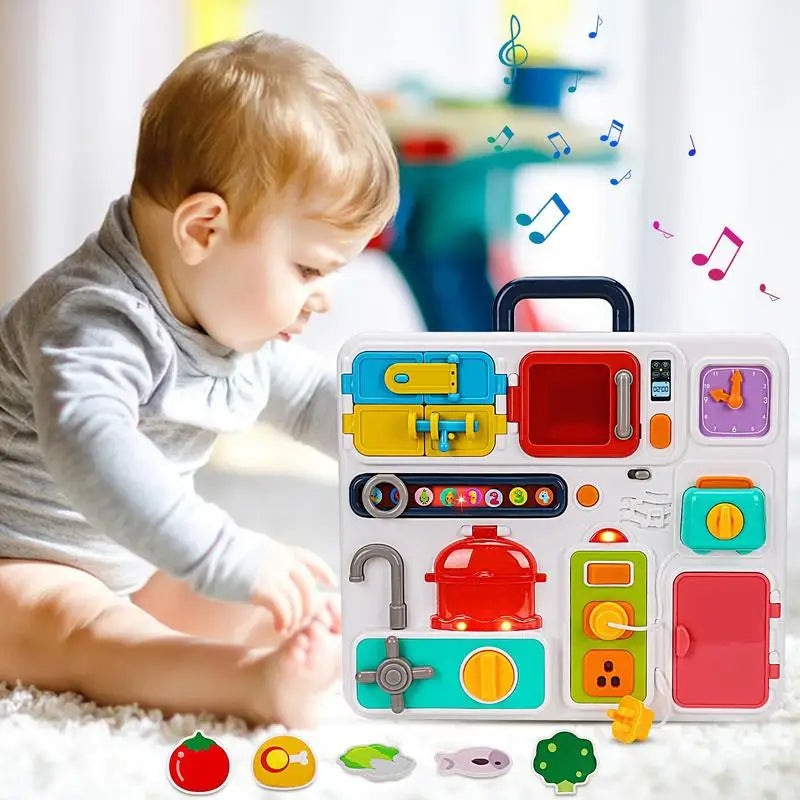 Toddler Car Toys For Travel Toddler Kitchen Accessories Baby Tissue Toy With Music KidsDress Up & Pretend Play For Kids Family