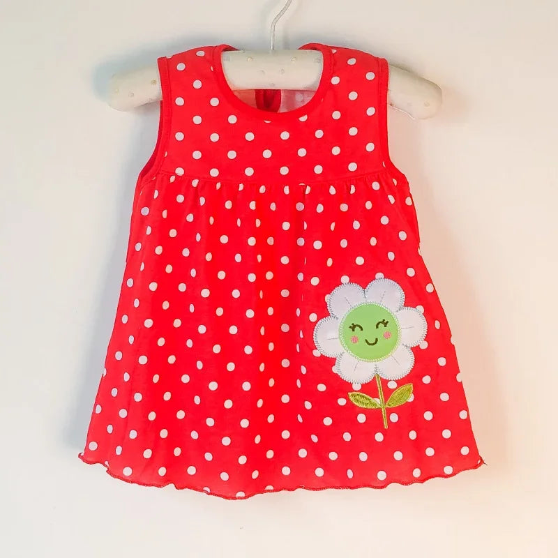 Neue Baby Sommer Kleid Kinder kleidung mädchen Baumwolle Prinzessin Kleid für Mädchen Kleidung Mädchen Kleidung 0-2 Jahre Rock Kleinkind kleider