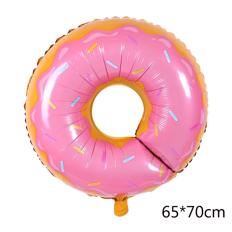Cartoon Boba Milk Tea Popcorn Balloon Children Girls Boys Movie Night Tea Party Decoration Supplies Kids Favor Gifts