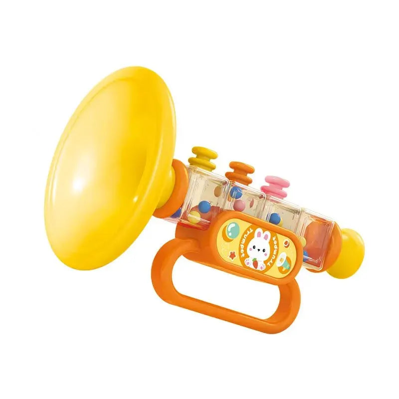 Little Rabbit Horn Children's Toy, Baby Will Blow Cartoon Harmonica Whistle Musical Instrument