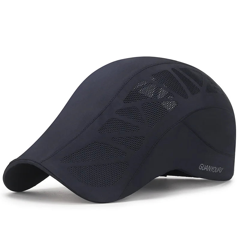 Mesh Patchwork Baseball Cap Spring Summer Quick-drying Cycling Sunhat Adjustable Men Women Sports Breathable Cap Hip Hop Dad Hat