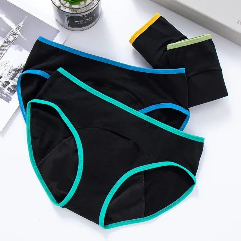 Panties for Women Physiological Panties Large Size Menstrual Physiological Underpants Cotton Ladies Menstrual Panties Leakproof