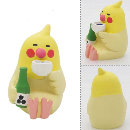 Easter Garden Party Colored Egg Rabbit Garden Ding Cat Sleeps in Spring Travel Doll Resin Home Decoration Festival Gift Crafts