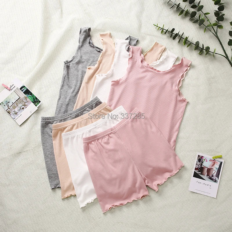 Summer Girls Pajamas set Cotton baby Kids Pyjamas lovely princess Sleepwear Child 3-15Y spring Pijama Night Wear Clothing Suits