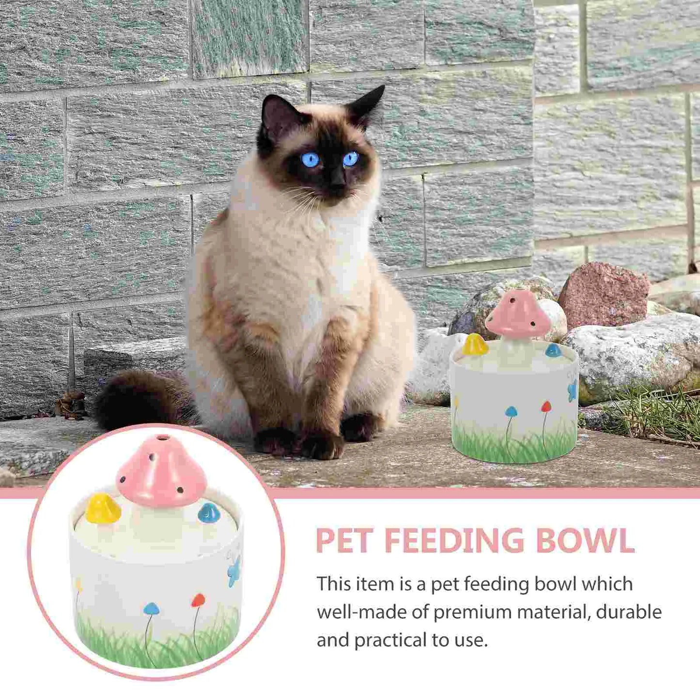 Water Feeder Pet Supplies Dog Dispenser Drinking Supply Waterer USB Automatic Fountain