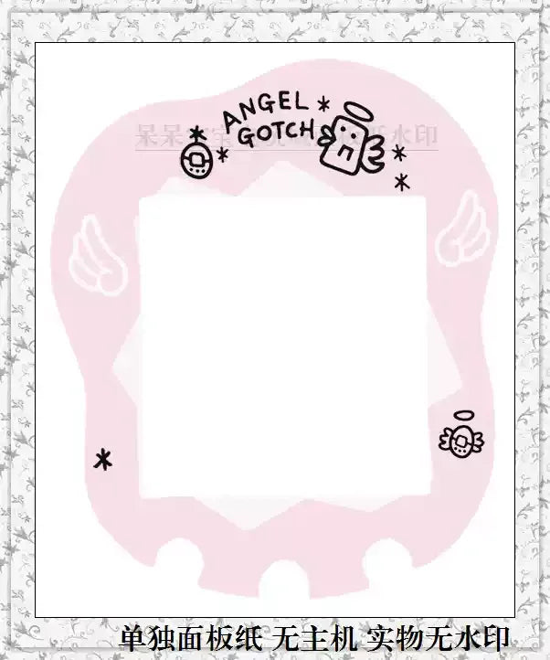 Sanrio Tamagotchi Uni Faceplate Silicone Protective Film Kawaii Sticker Cute Hellokitty Tamagotchi Protective Ornament Gifts
