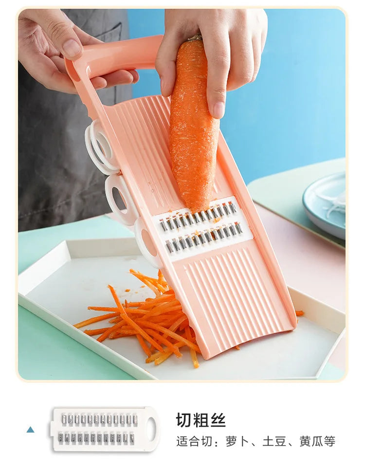 Vegetable Cutter with Steel Blade Slicer Potato Peeler Carrot Cheese Grater vegetable slicer Kitchen Accessories