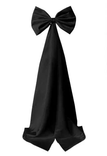 Love Elegant Big Bow for Bridal Dresses Women Wedding Gowns Detachable Train Bow Tie White Waist Belts Bow For Women Fashion