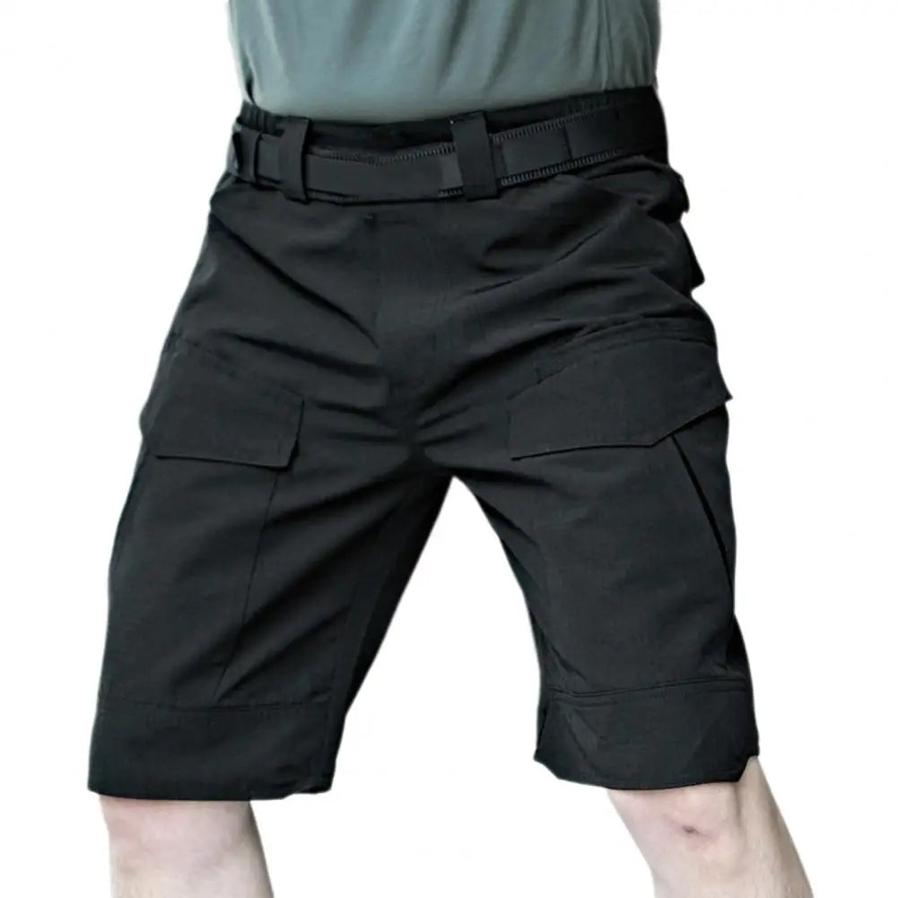 Summer Waterproof Quick Dry Multi-pocket Shorts Men Cargo Shorts Short Pants Men's Outdoor Clothes Hunting Fishing Short Pants