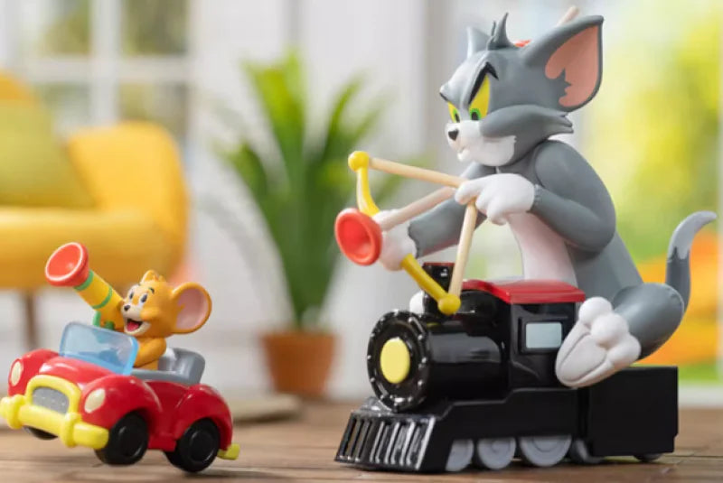 TOM and JERRY Cat and Mouse Battle Series Blind Box Toys Mystery Box Mistery Caixa Action Figure Surpresa Model Birthday Gift