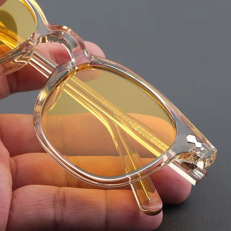 Luxury Brand Sunglasses Man Johnny Depp Lemtosh Polarized Sun Glasses Woman Vintage UV400 Driver's Shade Night Vision Goggles