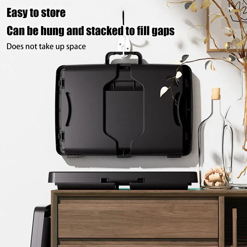 Portable Laptop Desk For Bed Space-Saving Foldable Lap Desk Childs Snack Toys Storage Table Kids Reading Desk Office Accessories