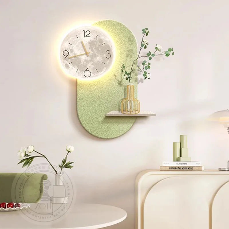 Nordic Light Wall Clock Luxury Battery Big Size Minimalism Acrylic Wall Clock Originality Fashion Rorloge Living Room Decoration