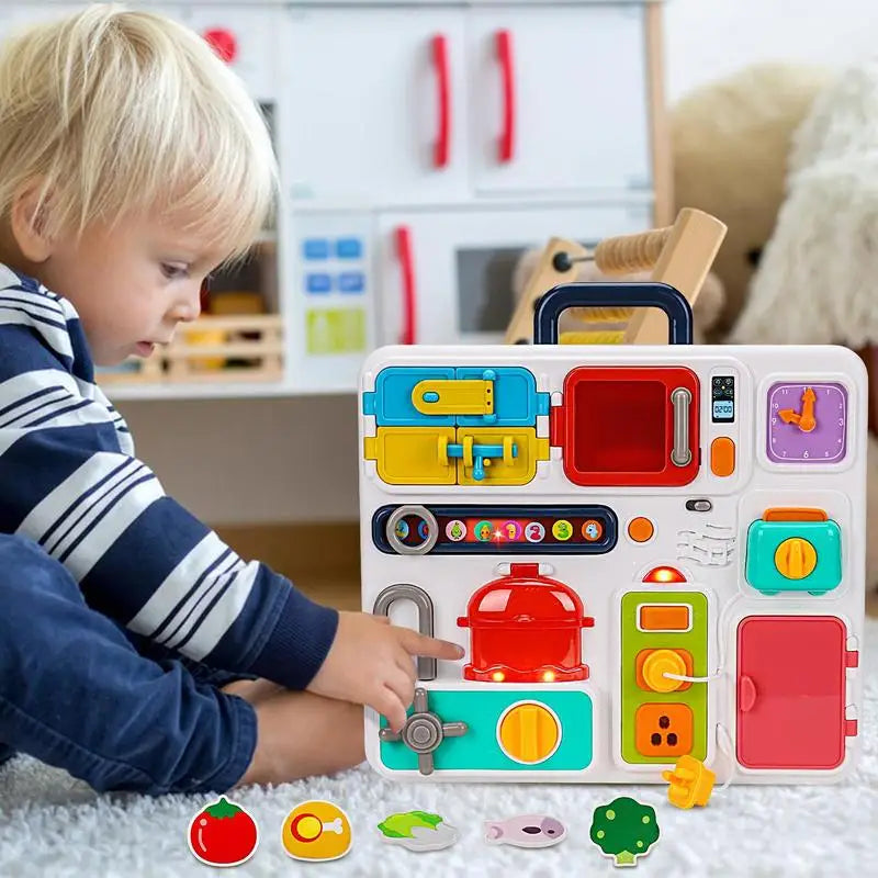 Toddler Car Toys For Travel Toddler Kitchen Accessories Baby Tissue Toy With Music KidsDress Up & Pretend Play For Kids Family