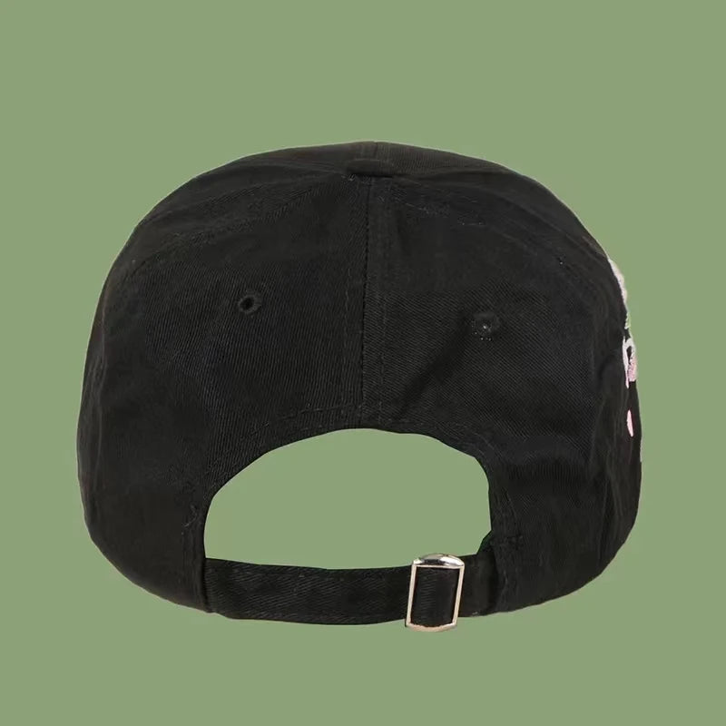 Fashion Summer Unisex Cotton Outdoor Baseball Cap Plum Embroidery Snapback Travel Sports Hats Men Ladies Sunhats Adjustable