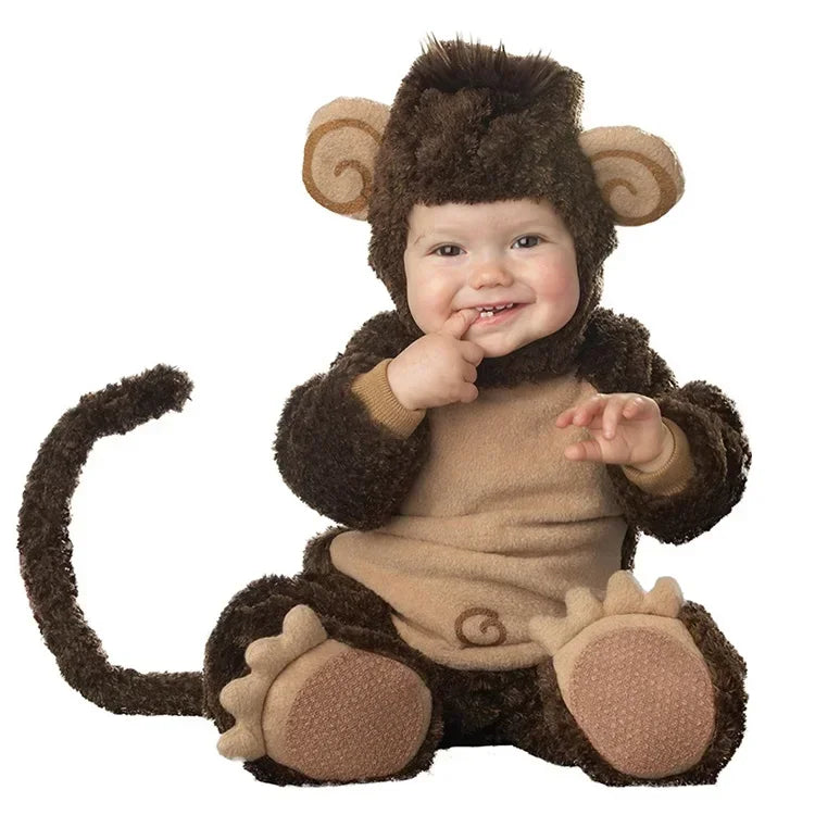 Halloween Baby Junge Mädchen Kleidung Strampler Onesie Neugeborenen Kleinkind Weihnachten Strampler Flanell Warme Weiche Baby, Kleinkind Kostüm