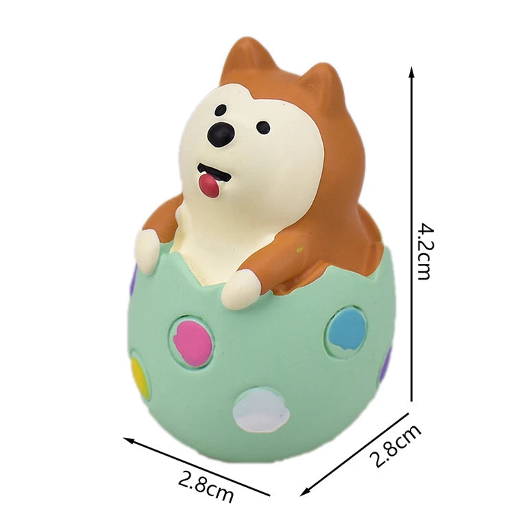 Easter Garden Party Colored Egg Rabbit Garden Ding Cat Sleeps in Spring Travel Doll Resin Home Decoration Festival Gift Crafts