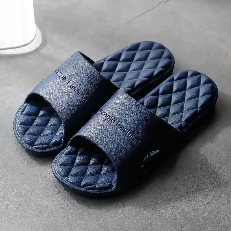 Big Size 48 49 Men Slipper Women Summer Sandals Soft Slides Massage Couples Home Bathroom Non-slip Slippers Outdoor Flip Flop