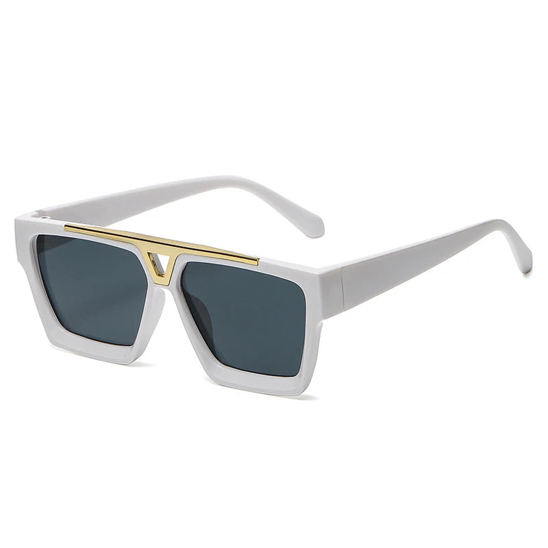 Retro Sunglasses Women Men Vintage Square Frame Sun Glasses High Quantity Lens Goggles Shades for Female Male
