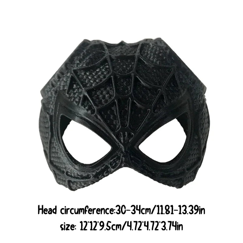 New 3D Printing Cat Bat Mask Halloween Accessories Cosplay Costume Accessory Spider Web Cat Mask Headset Pet Decor Props Mask