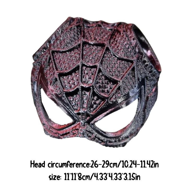New 3D Printing Cat Bat Mask Halloween Accessories Cosplay Costume Accessory Spider Web Cat Mask Headset Pet Decor Props Mask