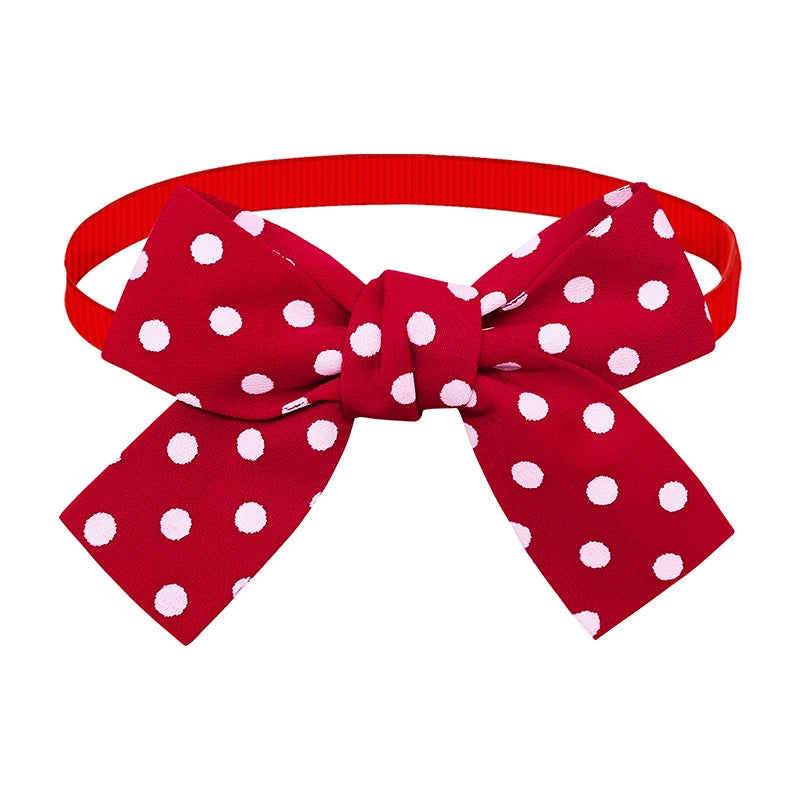 Fashion Adjustable Pet Dog Bow Tie Pet Collars Dogs Cats Pet Grooming Accessories Pet Supplies Valentine Day Pet Dog Tie