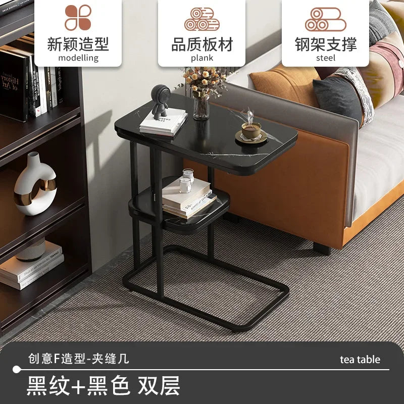 Living Room Mobile Sofa Tables Study Bistro Game Standing Center Table Luxury Vintage Mesa Auxiliar Salon Entrance Furnitures