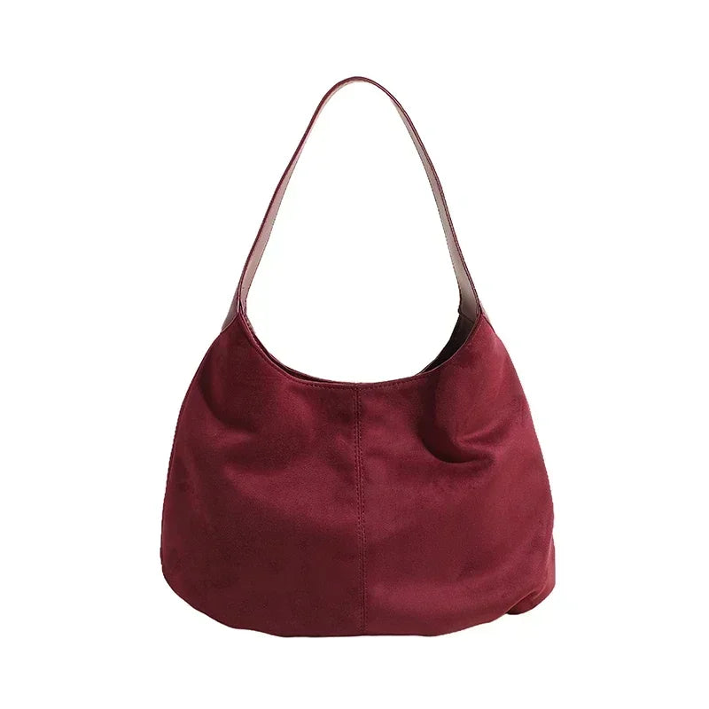 This Year's Popular Bag for Women 2024 New Single Shoulder Underarm Bag Large Capacity Commuting Student Class Tote Bag Paquete
