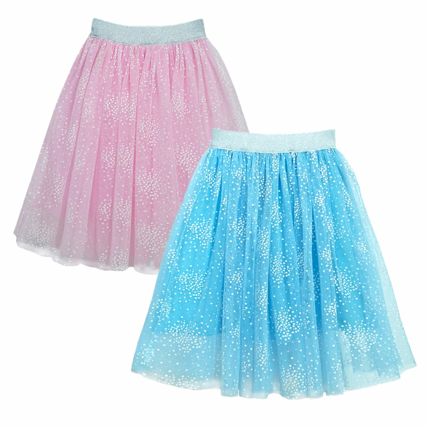 Fashion Baby Girl Skirt Mesh Tutu Tulle Long Length Teenager Girl Clothes Elegant Princess Snow Kids Clothing Plus Size Children