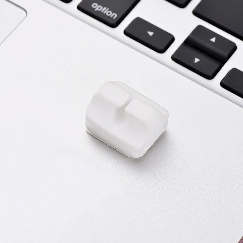 Desktop-Kabel-Organizer, USB-Clips, Desktop-Silikon-Kabel-Manager, Kabelhalter-Management für Datenleitung, Kopfhörer, Ohrhörer