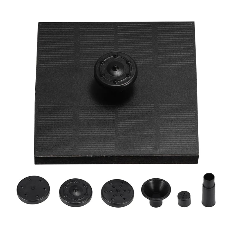 Solar Power Water Fountain Pump Bird Fountain Water Floating garden decoration