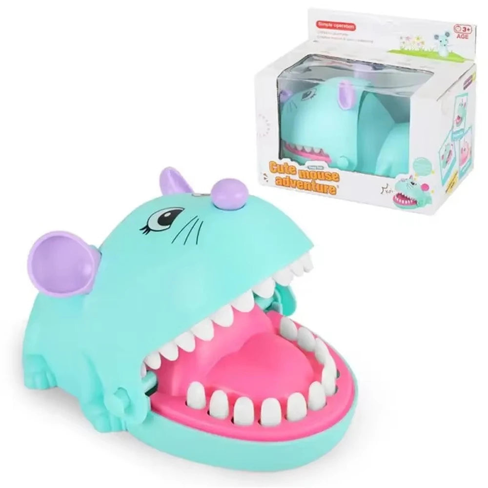 Krokodilzähne-Spielzeug, Alligator, der in den Finger beißt, Zahnarztspiele, Witze, Glücksspiel, Streiche, Kinderspielzeug, Familienspiele, lustige Feiertagsparty