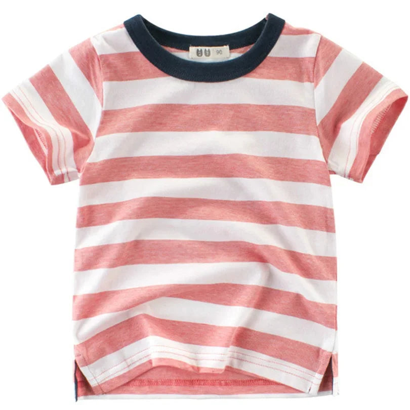 2025 Cartoon Druck Baby Junge Dinosaurier T Shirt Für Sommer Infant Kinder Jungen Mädchen Lion T-Shirts Kleidung Baumwolle Kleinkind Brief tops