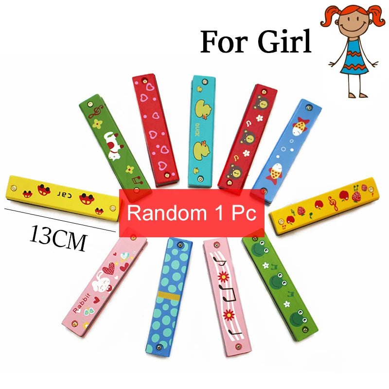Holz-Musikinstrument-Spielzeug für Kinder Montessori-Lernspielzeug Baby-Rasseln Kinder-Musikalisches lustiges Spielzeug Geschenk für Jungen Mädchen