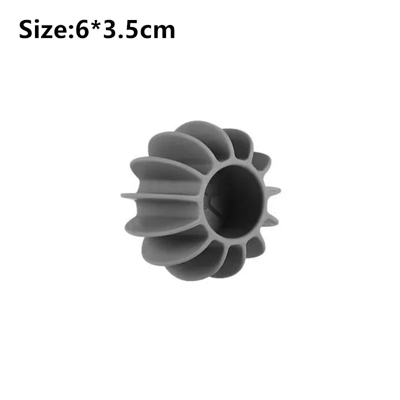 10CPS Laundry Ball Reusable Silicone Clothes Hair Cleaning Tools Pet Hair Remover Washing Machine Cat Hair Catcher Laundry Ball
