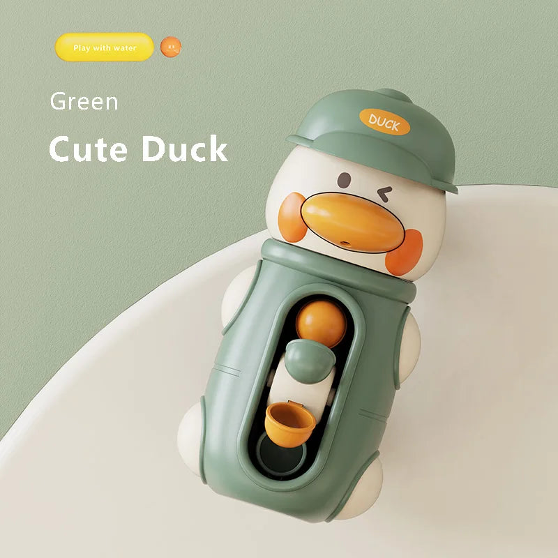 Sommer-Wasserspielzeug für Babyparty, süße Ente/Elefant, Wasserwagen-Spiele, Badezimmer-Geschenke für Kinder für Jungen und Mädchen über 6 M
