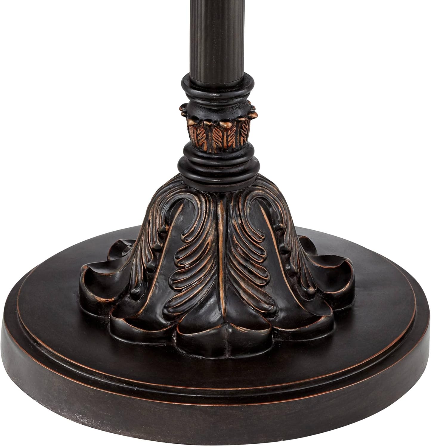 Regency Hill Vintage Traditional Torchiere Floor Lamp Tree 72"" Tall Antique Bronze Adjustable Alabaster Glass Shades Slide