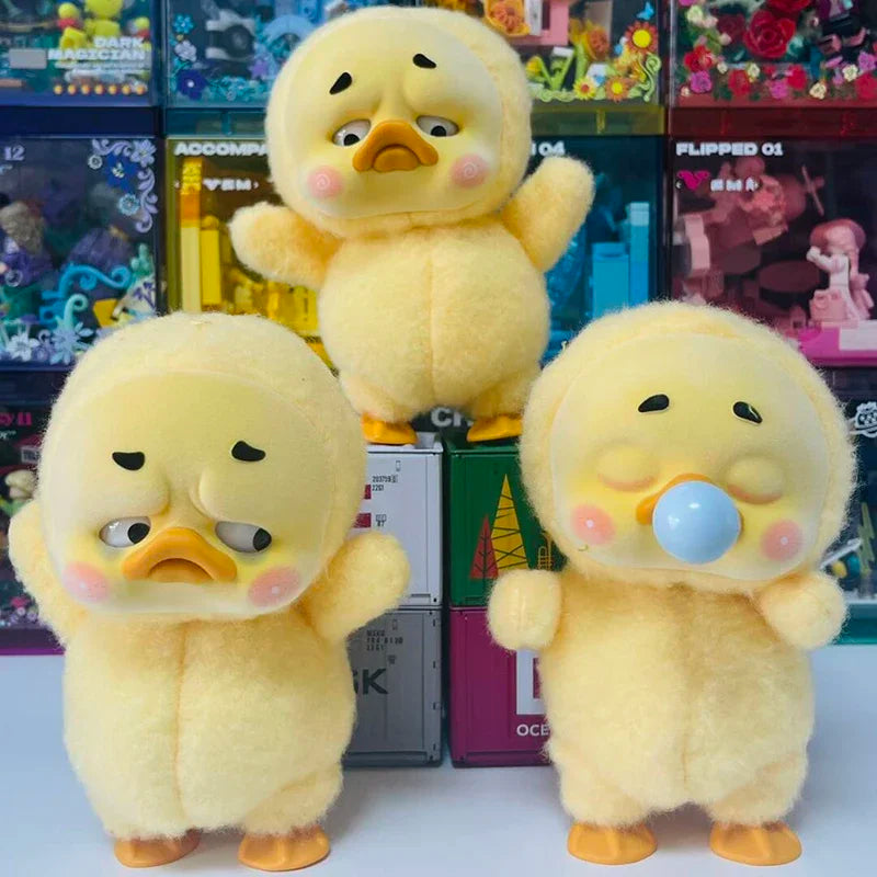 New Duck Upsetduck 3 Generations Willful Series Blind Box Figure Decor Collectible Model Vinyl Toys Mystery boxes Surprise Gifts