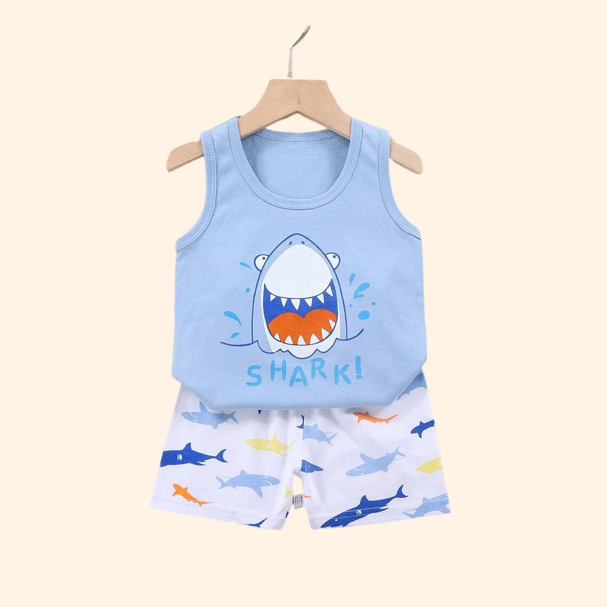 2 STÜCKE Kinder Sets Kinder Kleidung Weste Anzug Sommer Kinderkleidung baby Baumwolle T-Shirts Shorts Tank Top Jungen Mädchen Ärmellos