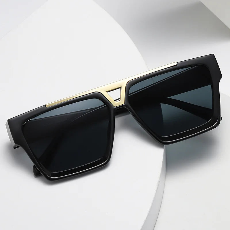 Retro Sunglasses Women Men Vintage Square Frame Sun Glasses High Quantity Lens Goggles Shades for Female Male