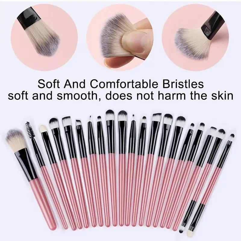 12/32pcs Makeup brush and sponge set Professional Makeup brush Set Beauty Blender Triangle Powder Puff Clean Powder Puff