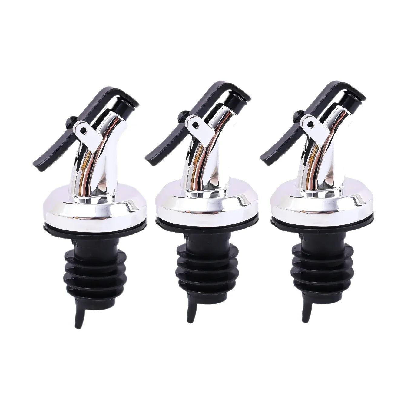 5/1PCS Oil Bottle Stopper Cap Dispenser Sprayer Lock Wine Pourer Sauce Nozzle Liquor Leak-Proof Plug Bottle Stopper Kitchen Tool