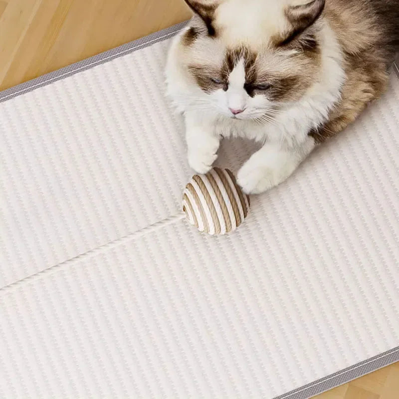 Anti-Katzenkratz-Sofa-Schutzartefakt Katzenkratzbrett-Pad Natürliche Sisal-Katzenkratzdecke Pfostenmatte zum Schutz des Fells