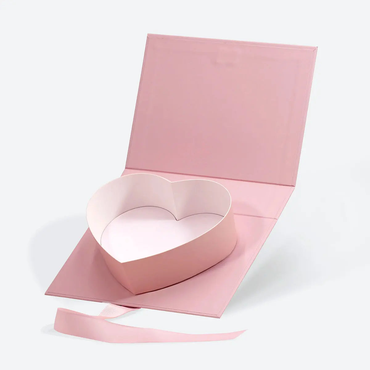 Valentine's Day I Love You Fillable Single Heart Shaped Gift Packaging Valentine Treat Boxes for Candy