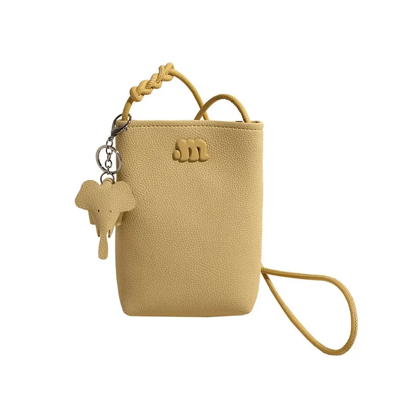 Soft Leather Elephant Bag for Women Fashionable Women Shoulder Bags Crossbody Bags for Women Phone Bag Purse and Handbags Сумка