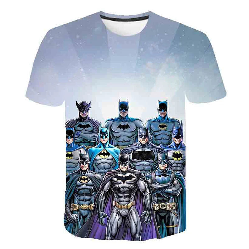 Sommer Jungen Superheld Spider-Man T-Shirts Kinderkleidung Kinder Marvel T-Shirt Soft Top Streetwear Herren Täglich Kurzarm