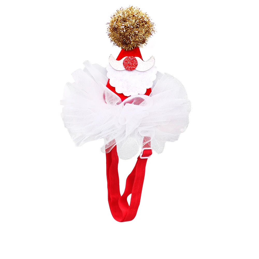 1PCS Cute Pet Dog Caps Christmas Cat Dog Costume Headwear Cap Hat Christmas Pets Dog Grooming Accessories Bulk Decoration