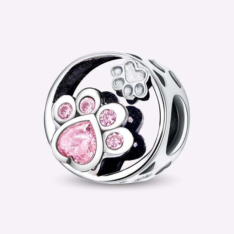 925 Silver Plated Elephant Moon Perfume Heart Firefly Beads Diy Bracelet Necklace Making Gift Of High Quality Fashion Jewelry