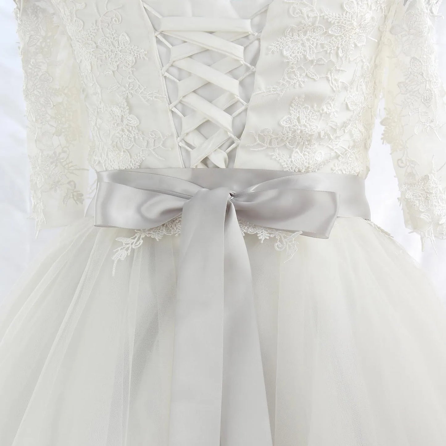 Crystal bridal belt with ribbons, handmade silver wedding belt, cookie patient belt for wedding evening dresses